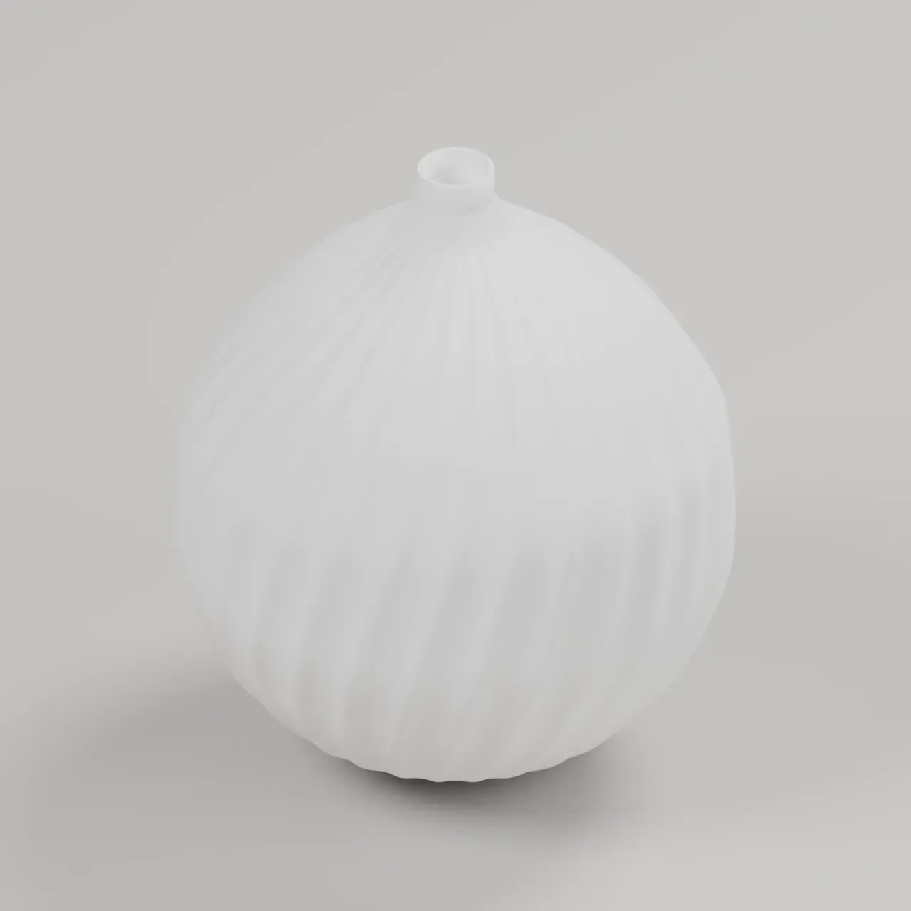 TAU Oval in Creme, Produktvisualisierung