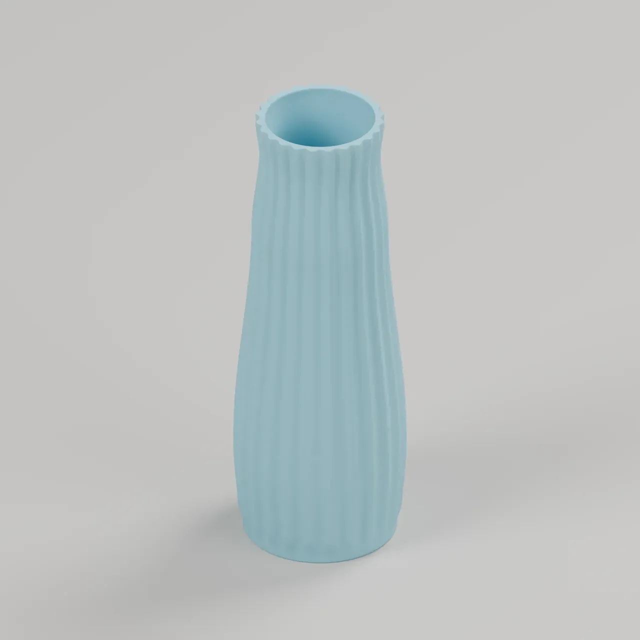 VELORA LINA Vase in Hellblau, Produktvisualisierung