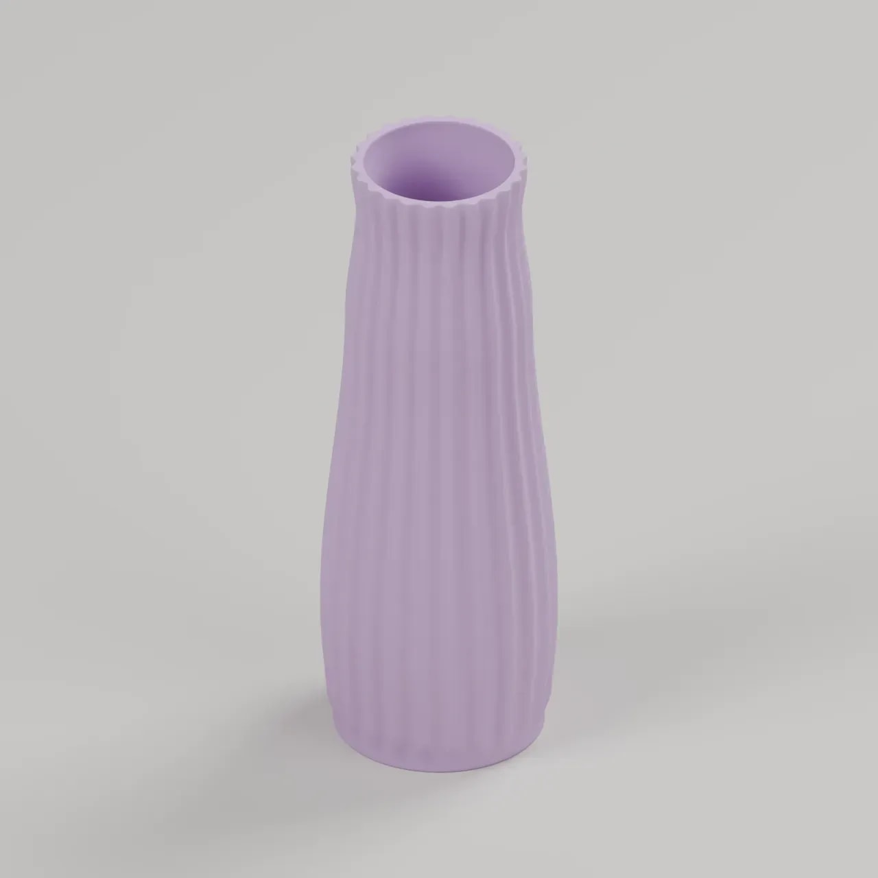 VELORA LINA Vase in Flieder, Produktvisualisierung
